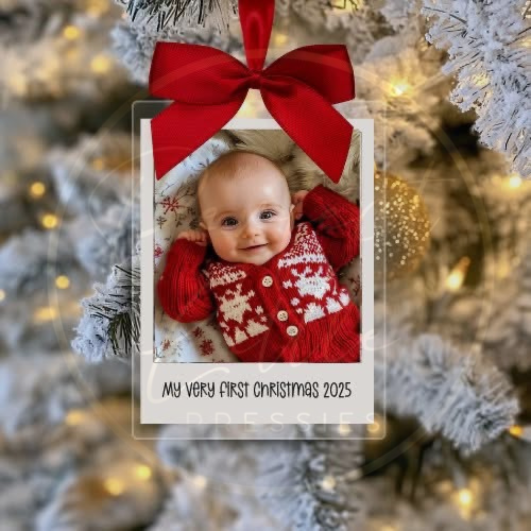 Christmas Decoration - Polaroid Image