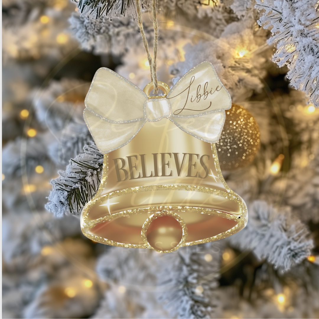 Christmas Decoration - Acrylic Bell