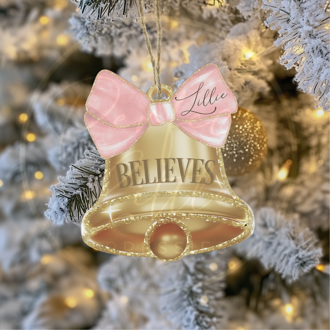 Christmas Decoration - Acrylic Bell