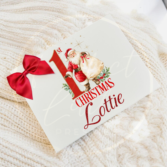 Christmas Box - 1st Christmas Santa