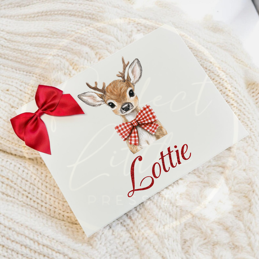 Christmas Box - Reindeer Red