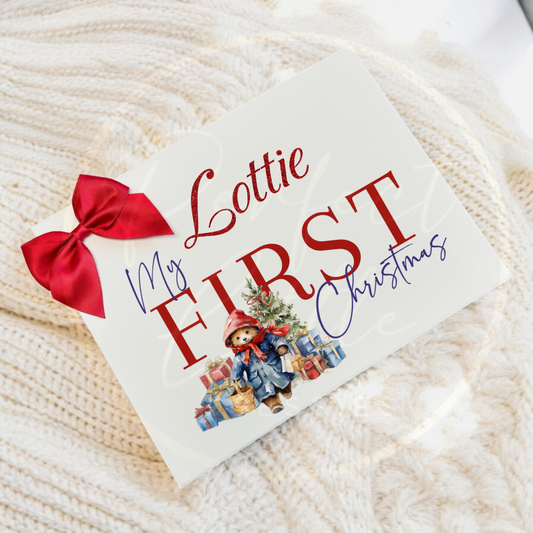 Christmas Box - Classic Bear First Christmas