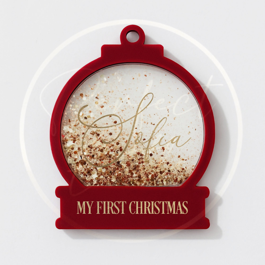 Christmas Decoration - Shaker Snow Globes