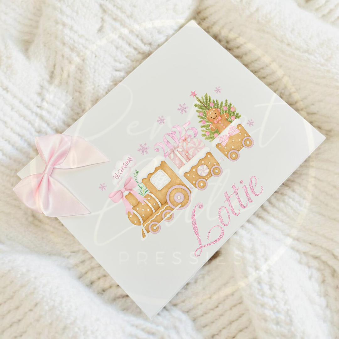 Christmas Box - 1st Christmas Gingerbread Train