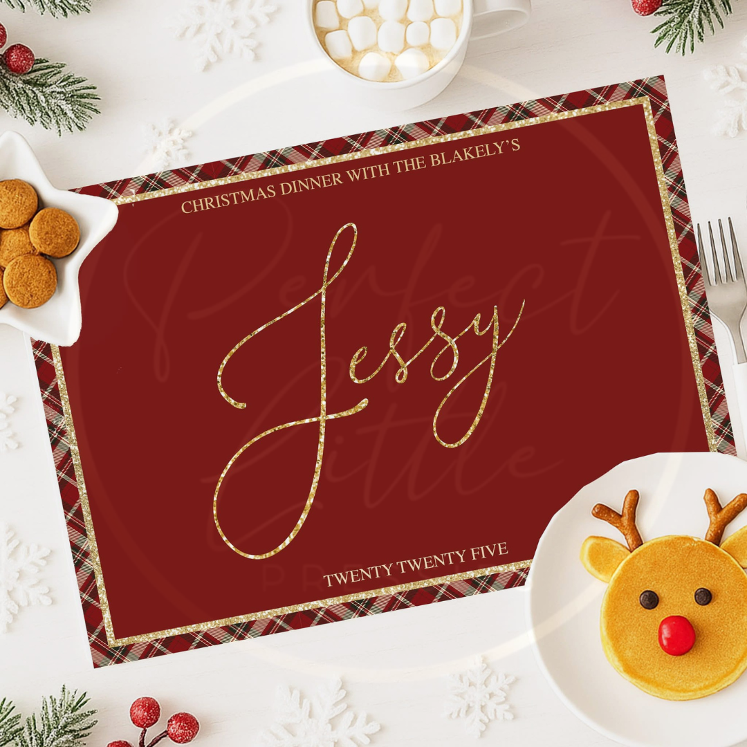 Christmas Placemat - Signature Tartan