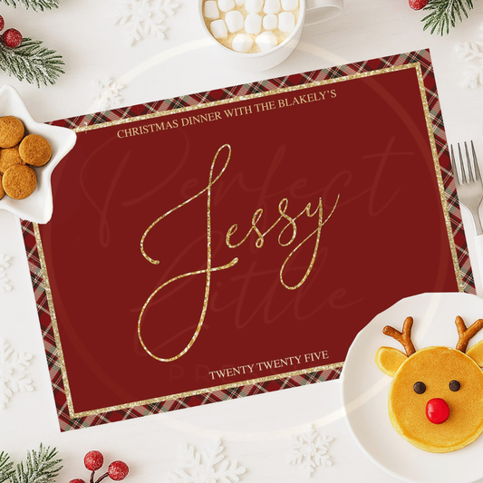 Christmas Placemat - Signature Tartan