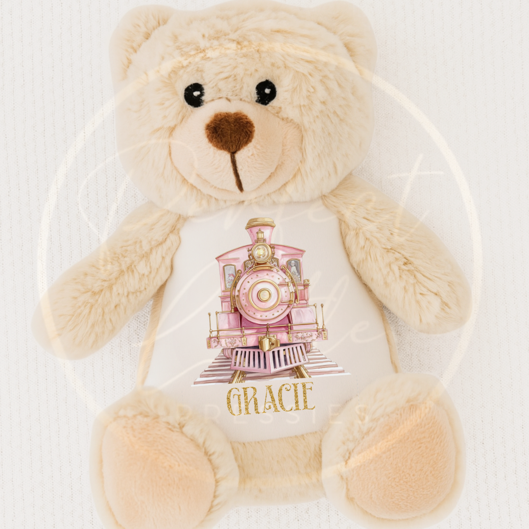 Christmas Teddy - Pink Express