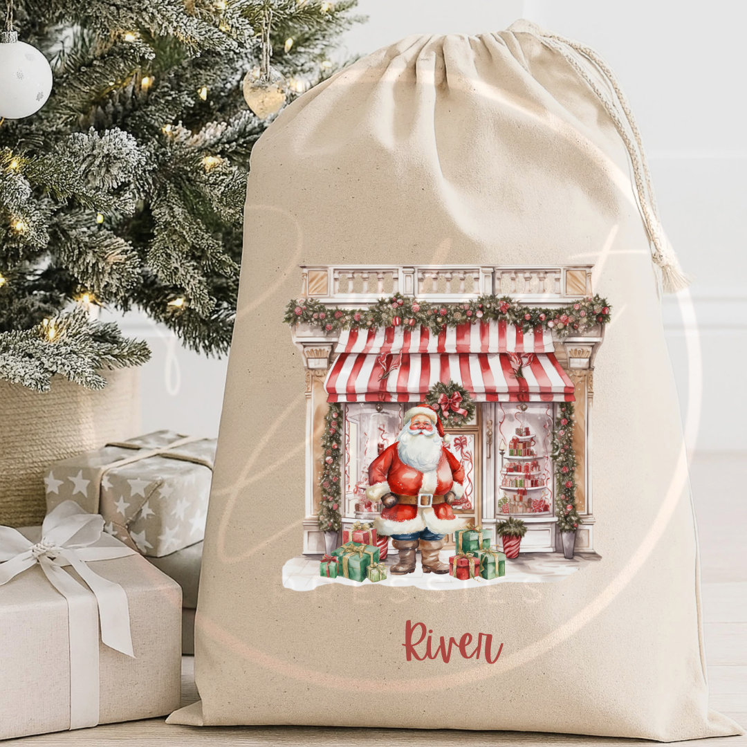 Christmas Sack - Cottage Scenes