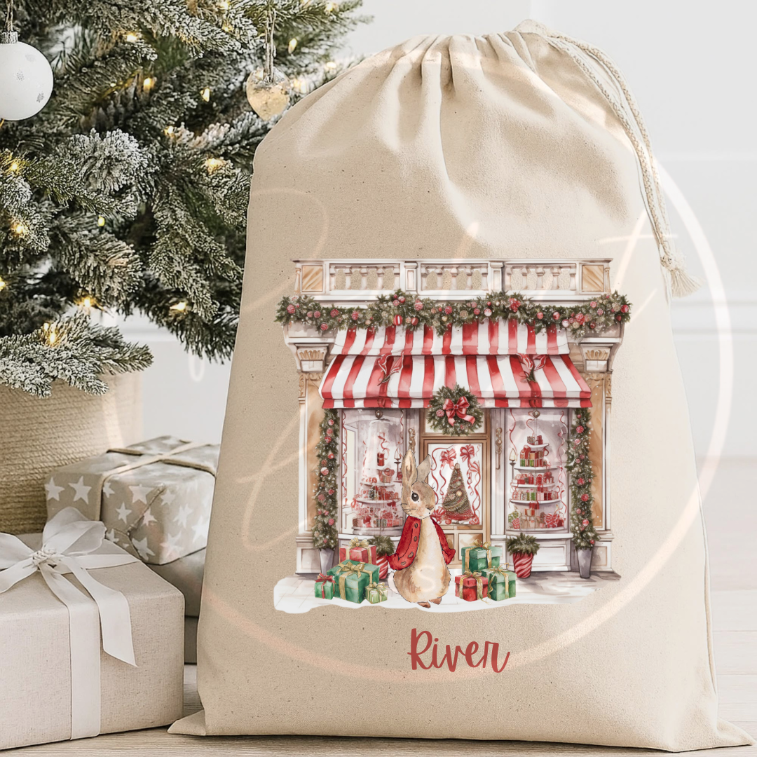 Christmas Sack - Cottage Scenes