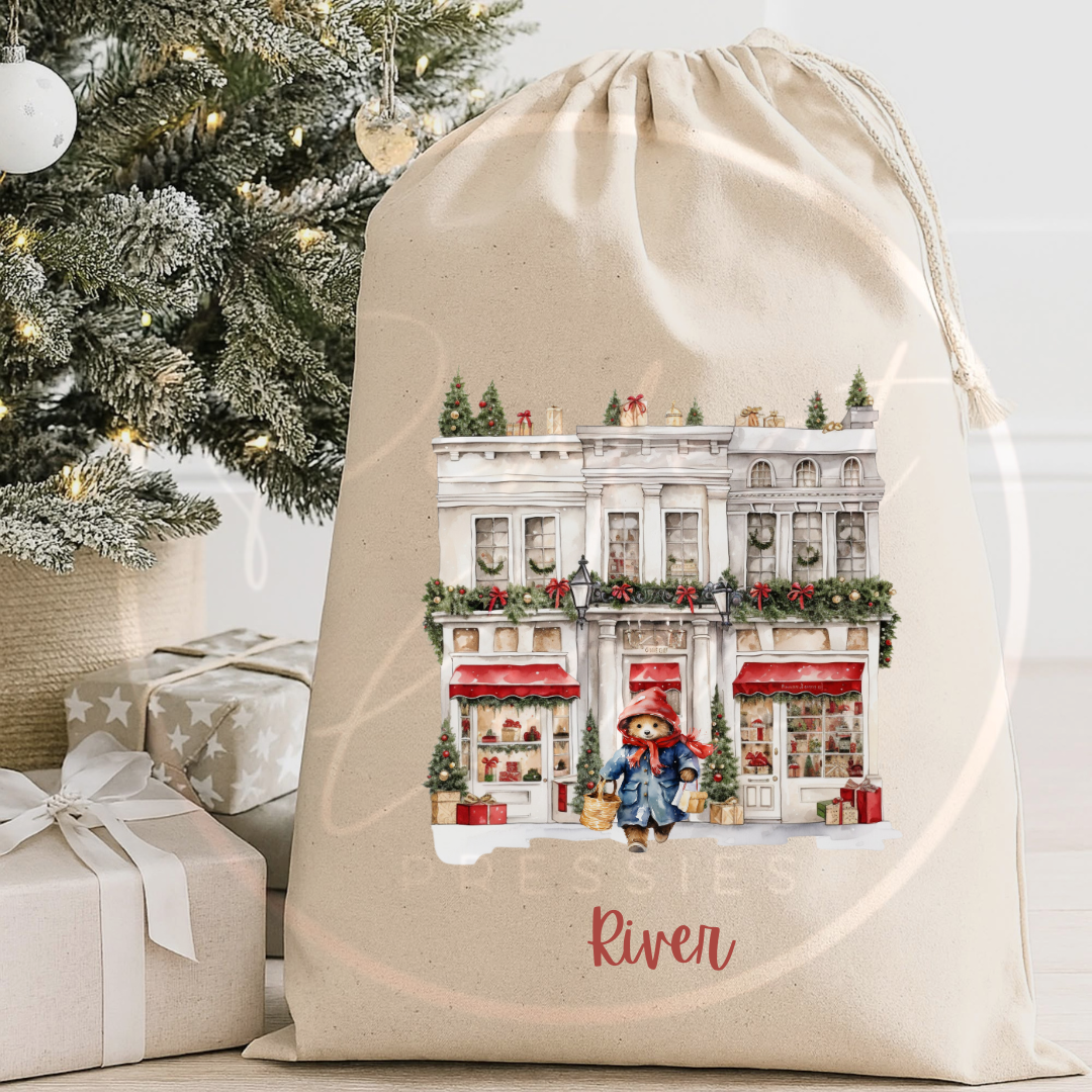 Christmas Sack - Cottage Scenes