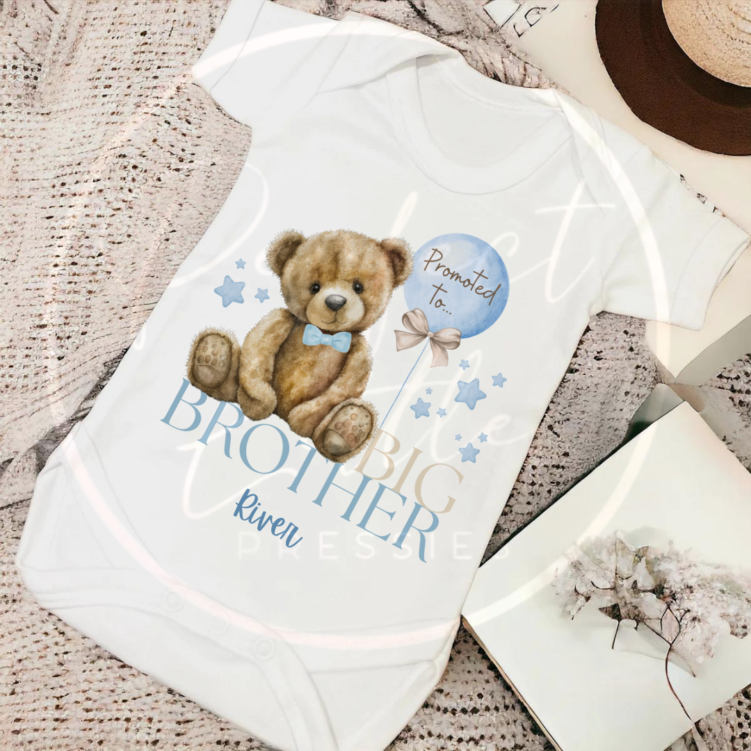 Promoted To Big Brother Bear Baby Grow