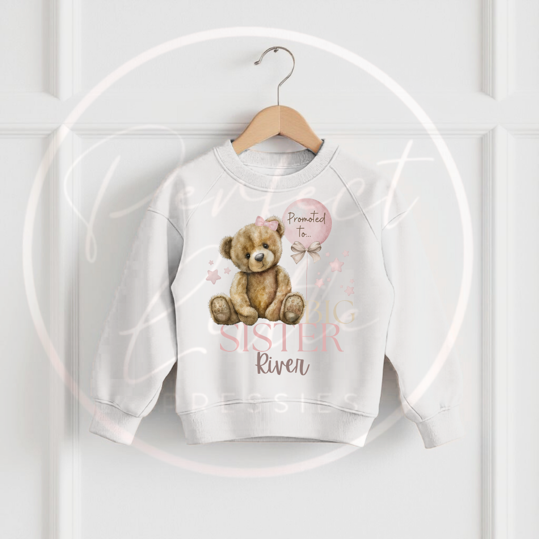 Promoted To Big Sister Sweatshirt