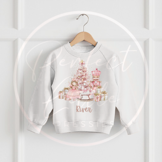 Christmas Sweatshirt - Ballerina Nutcracker Scene