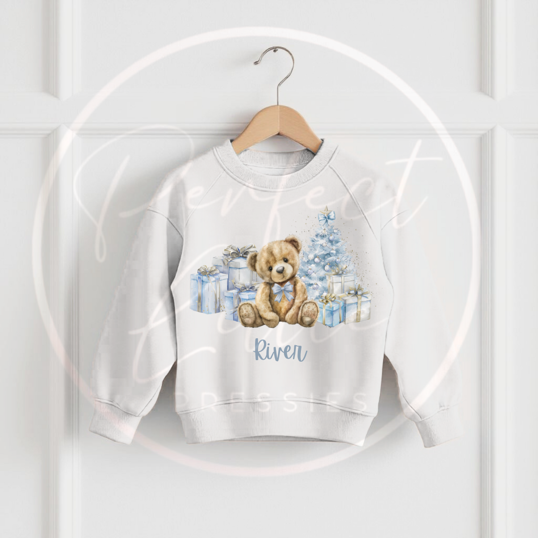 Christmas Sweatshirt - Blue Bear Presents