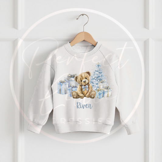 Christmas Sweatshirt - Blue Bear Presents