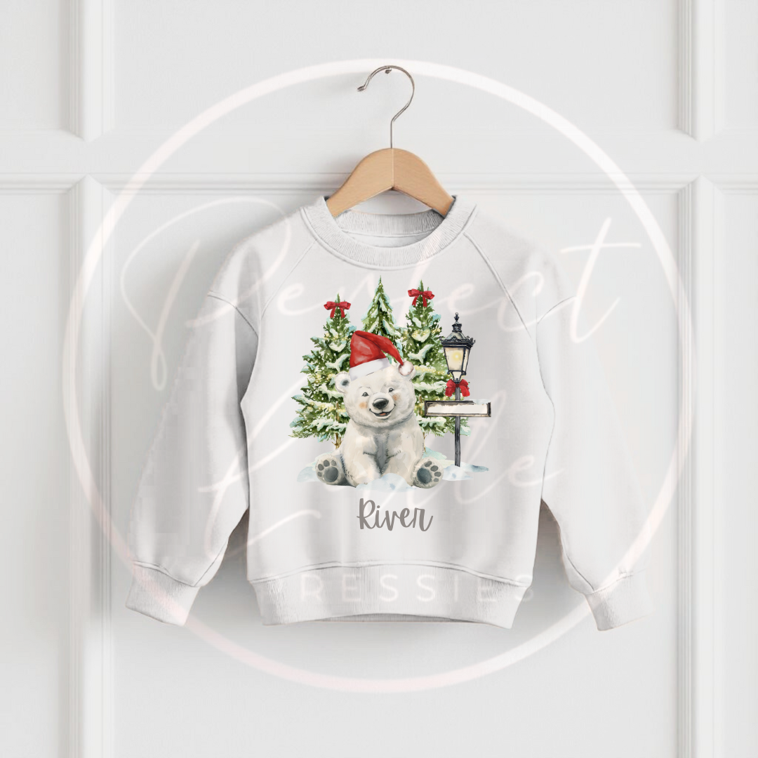 Christmas Sweatshirt - Polar Bear