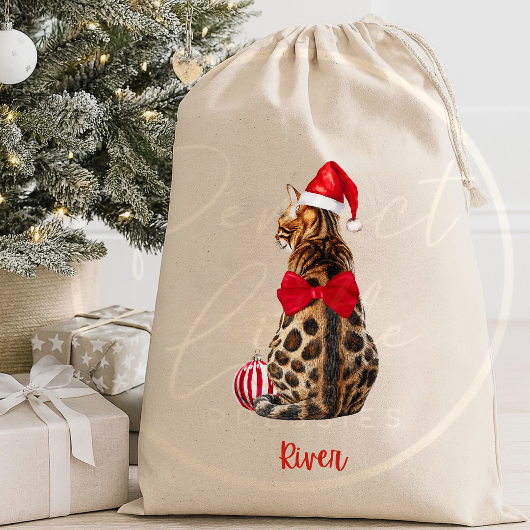 Christmas Sack - Cat Collection