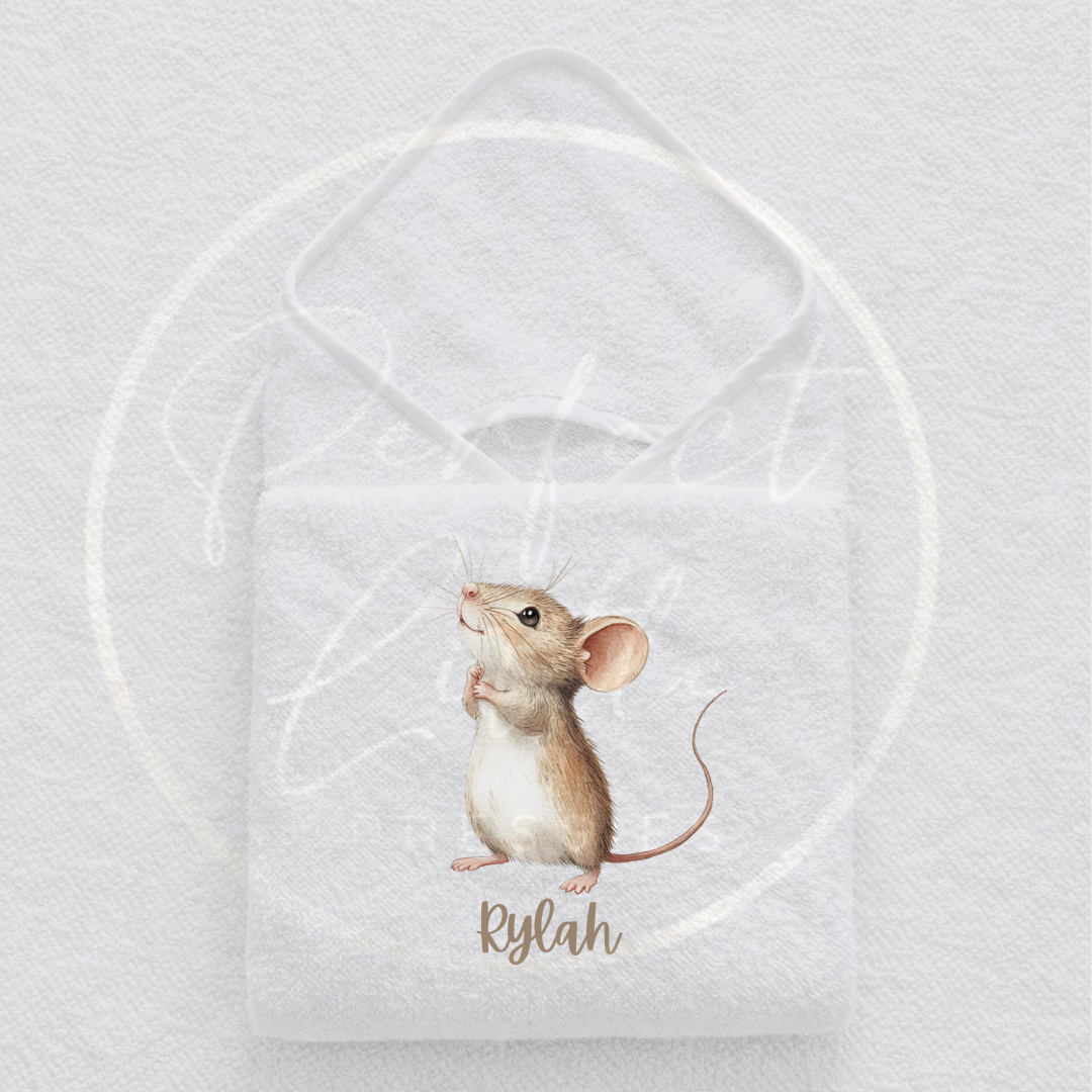 Baby Hooded Towel - Cute Animal Design