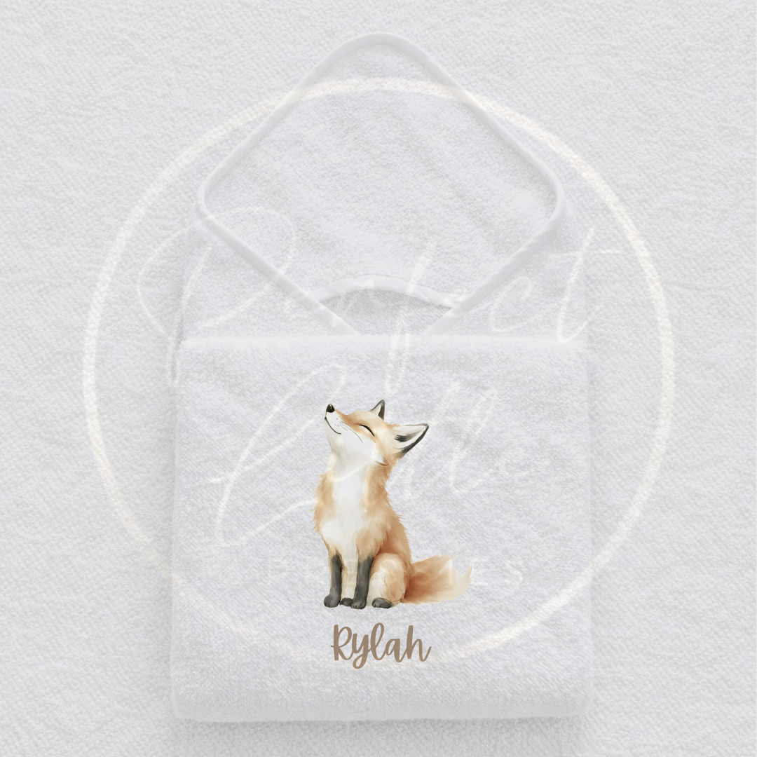 Baby Hooded Towel - Cute Animal Design