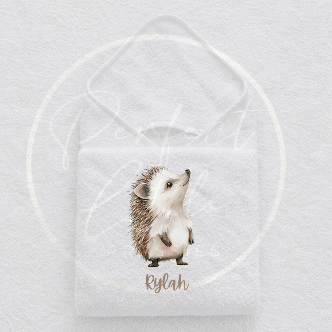 Baby Hooded Towel - Cute Animal Design