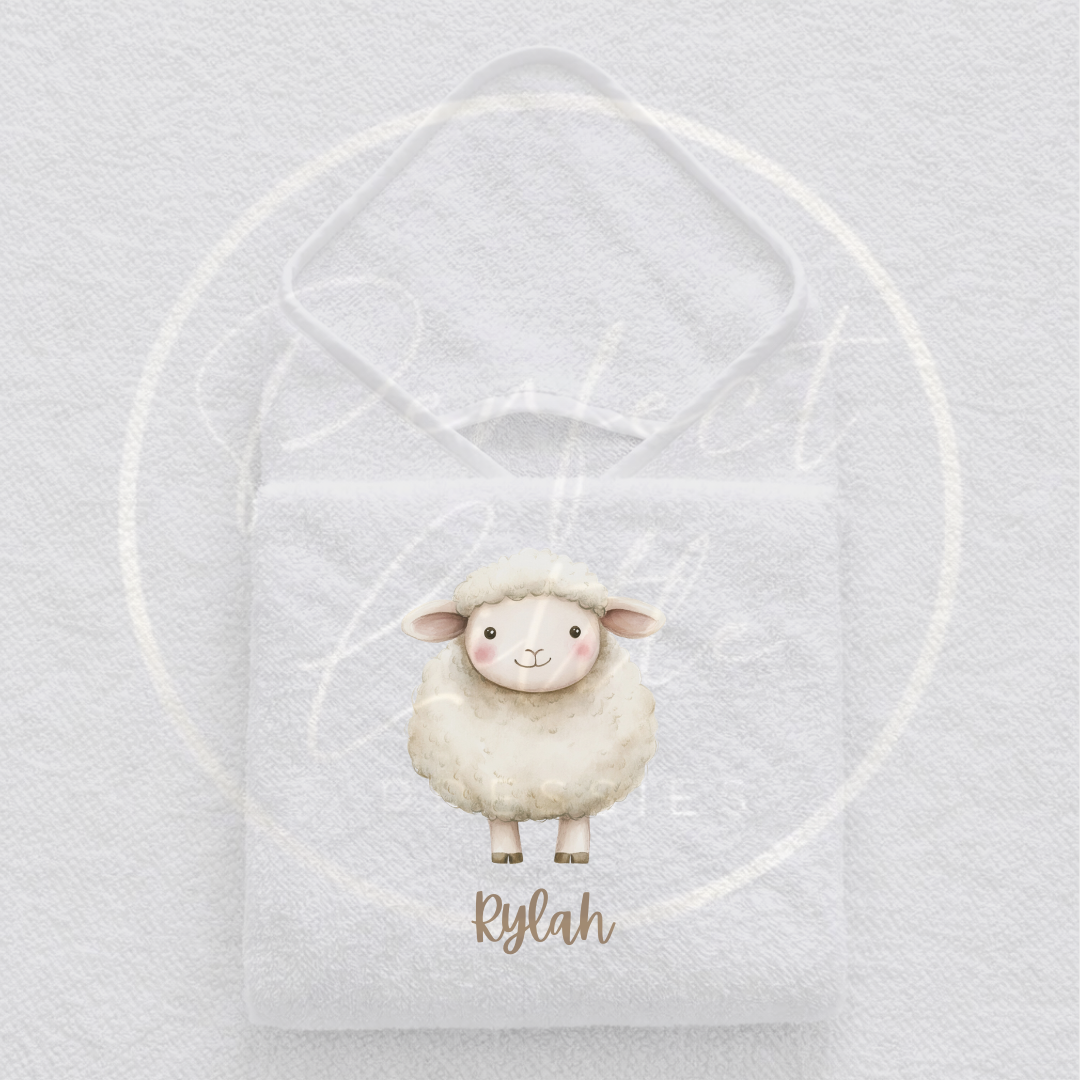 Baby Hooded Towel - Cute Animal Design
