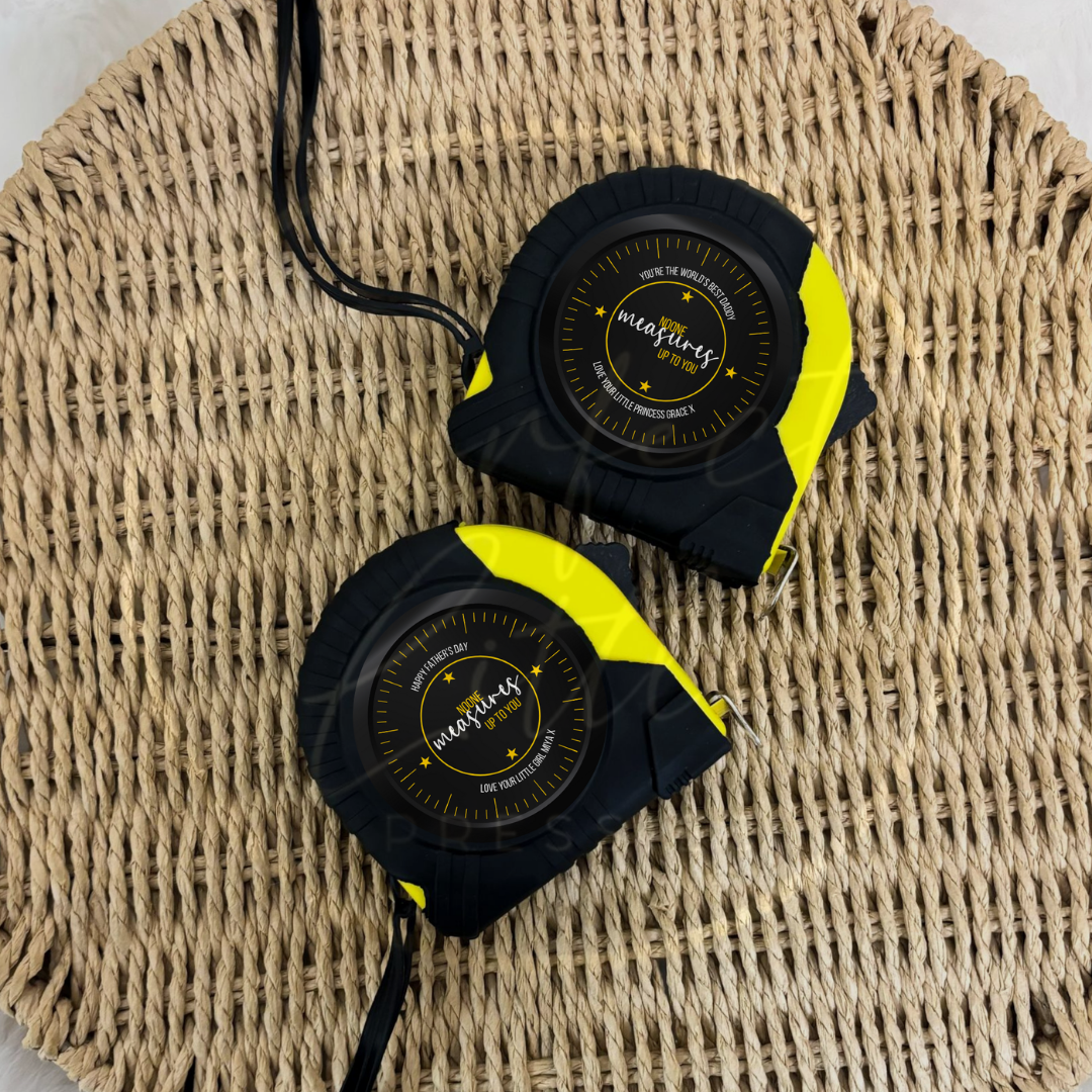 Father's Day - Tape Measure Black Centre