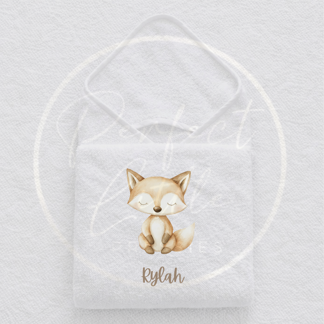 Baby Hooded Towel - Cute Animal Design