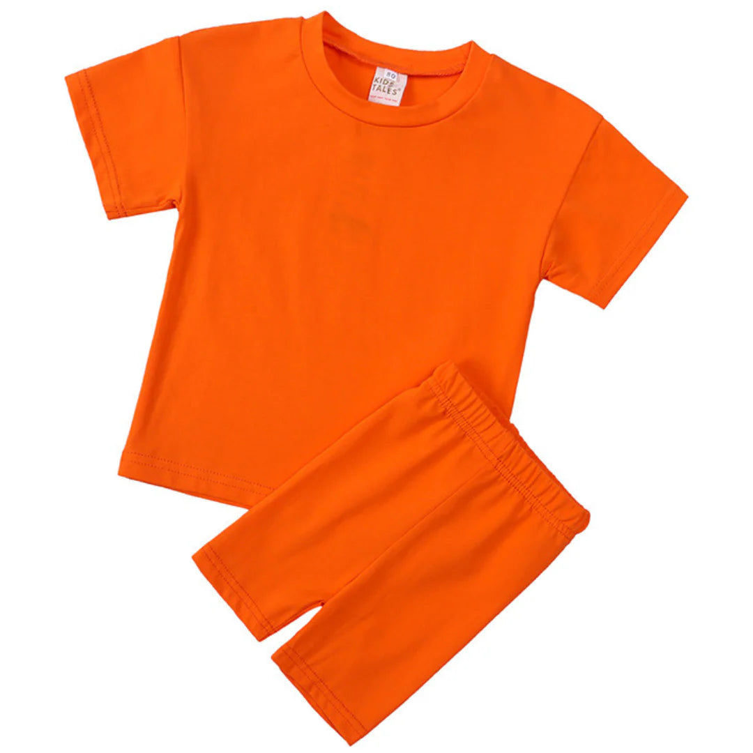 Kids T/Cycling Short Set (Younger Sizes)