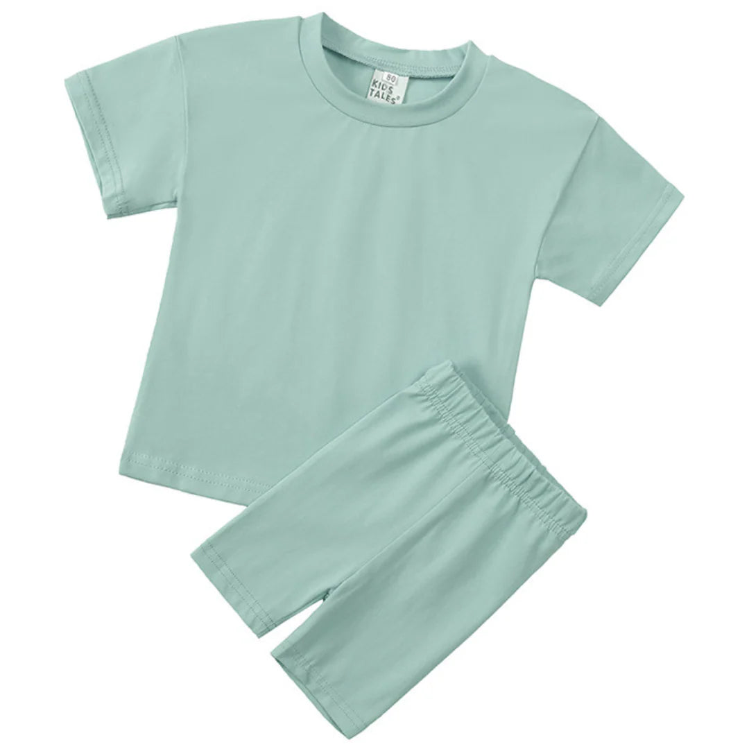 Kids T/Cycling Short Set (Younger Sizes)