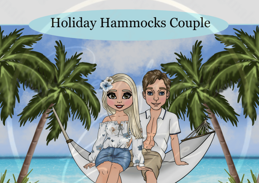 DESIGN A DOLLY - Holiday Hammock Couple