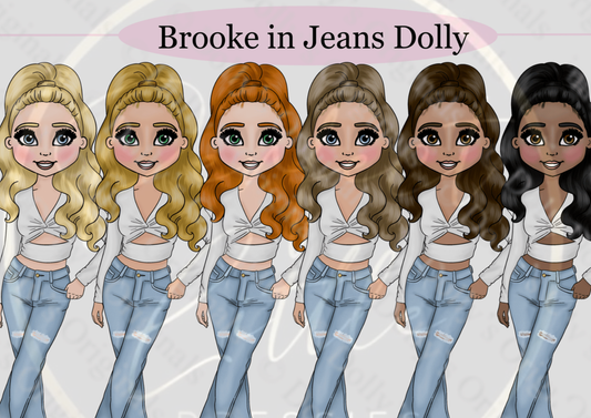 DESIGN A DOLLY - Brooke Jeans Dolly