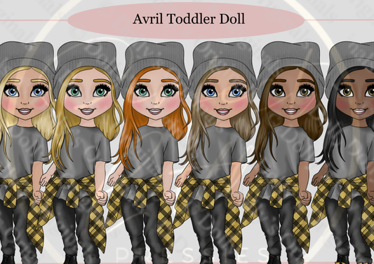 DESIGN A DOLLY - Avril Toddler Doll