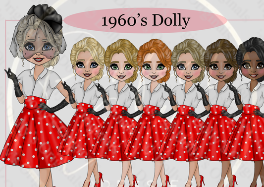 DESIGN A DOLLY - 1960s