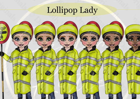 DESIGN A DOLLY - Lollipop Lady