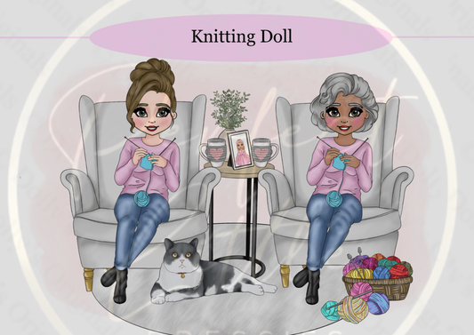 DESIGN A DOLLY - Knitting Doll