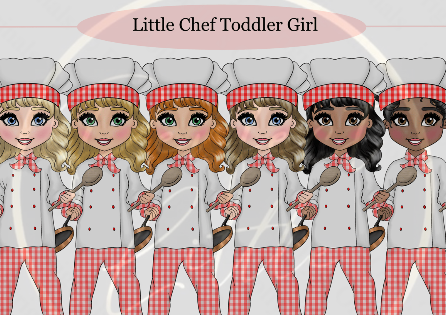 DESIGN A DOLLY - Little Chef Toddler Girl