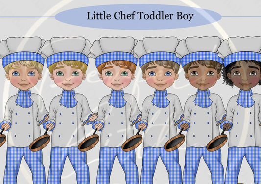 DESIGN A DOLLY - Little Chef Toddler Boy