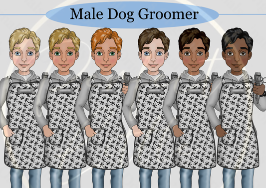 DESIGN A DOLLY - Male Dog Groomer