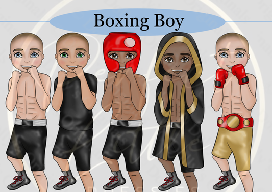 DESIGN A DOLLY - Boxing Boy