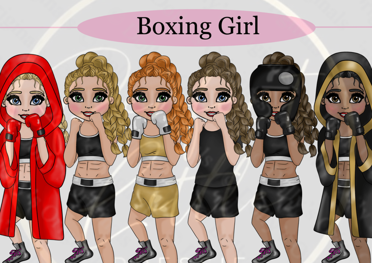 DESIGN A DOLLY - Boxing Girl