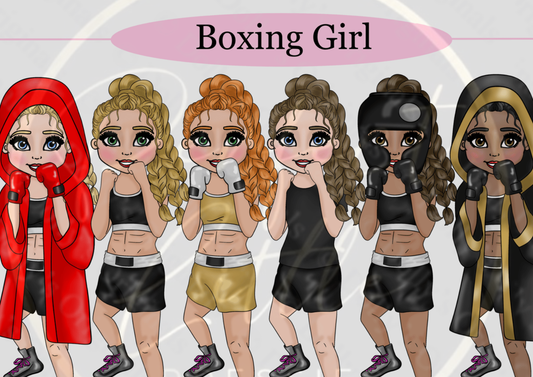 DESIGN A DOLLY - Boxing Girl