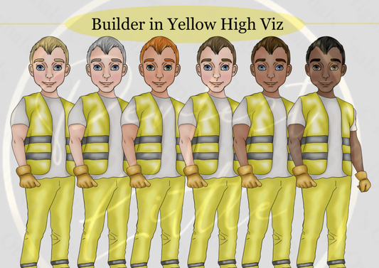 DESIGN A DOLLY - Builder In Yellow High Viz