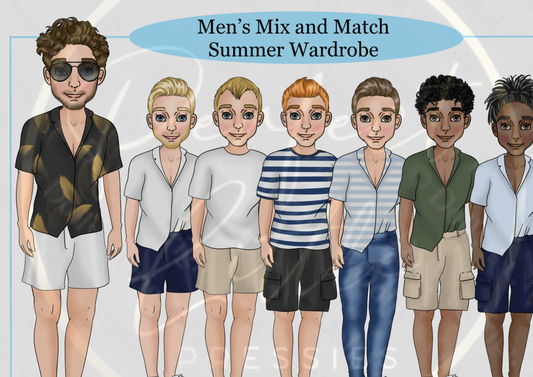 DESIGN A DOLLY - Men's Summer Wardrobe