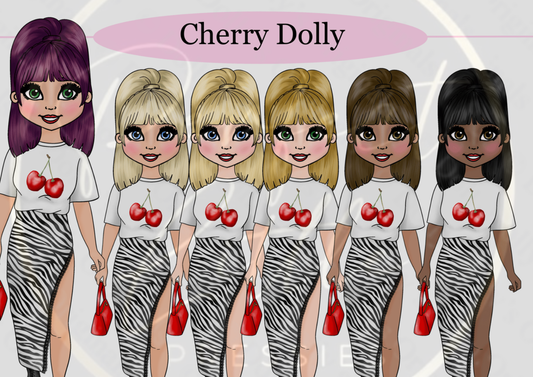 DESIGN A DOLLY - Cherry