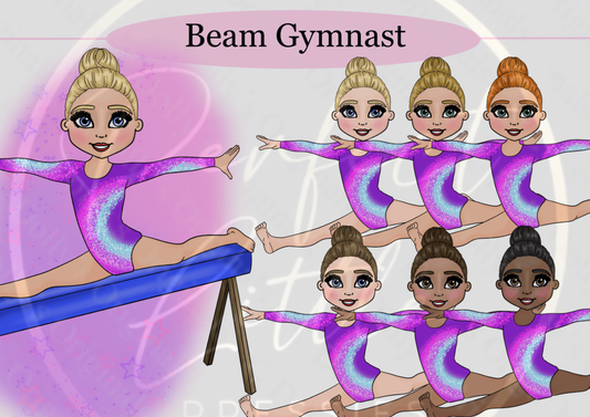 DESIGN A DOLLY - Beam Gymnast