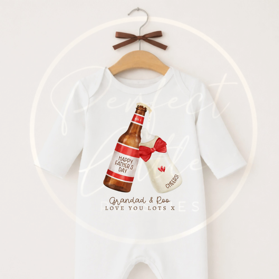 Father's Day - Bottle/Milk Sleepsuit