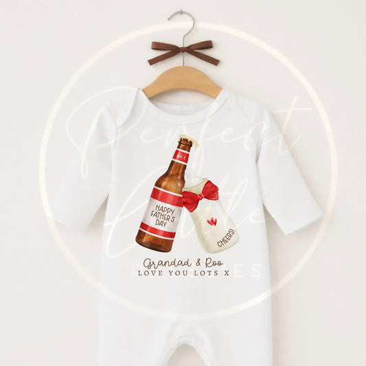 Father's Day - Bottle/Milk Sleepsuit