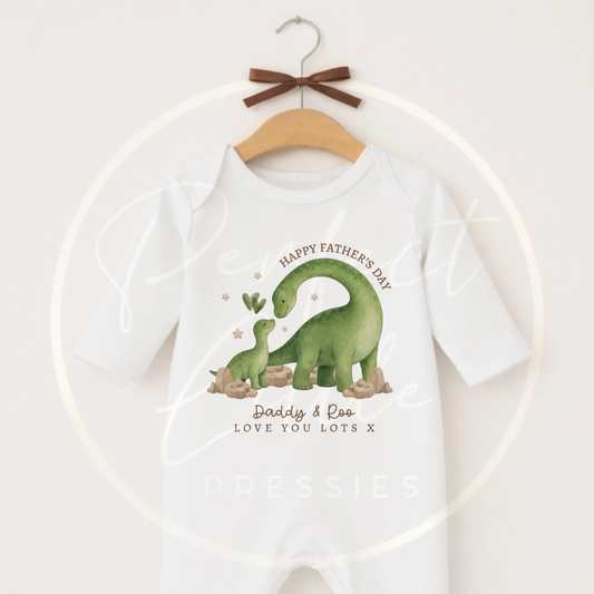 Father's Day - Dinosaur Sleepsuit