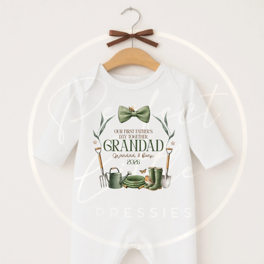 Father's Day - Gardening Sleepsuit