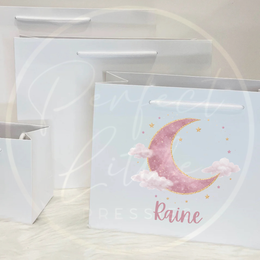 Paper Gift Bag - Pink Moon